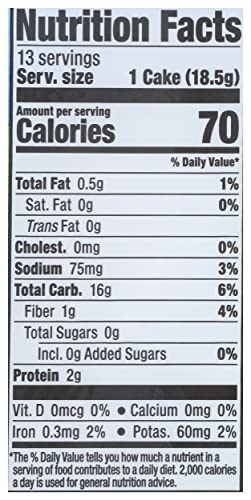 Lundberg Organic Whole Grain Rice Cakes, Tamari With Seaweed, Usda Certified Organic, Gluten Free & Non-Gmo, 8.5 Oz (Pack Of 6)