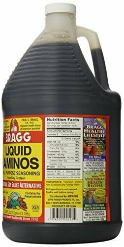 Bragg Liquid Aminos, 1-Gallon (Pack of 4)
