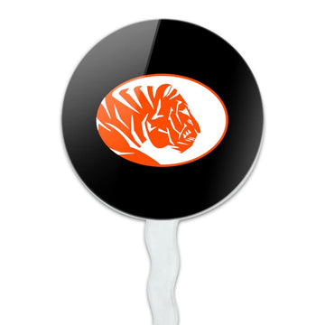 East Central University Secondary Logo Cupcake Picks Toppers Decoration Set Of 6