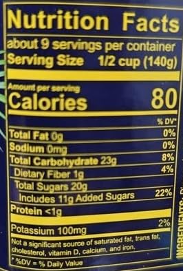 Member's Mark Pineapple Spears in Coconut Water, 42 Ounce, 2.6 Pound Pack
