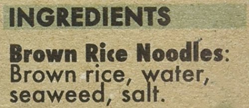 Rice Noodles, Ramen Noodles Alternative, Non-Gmo, Pad Thai Noodles, Star Anise Foods (Brown Rice Noodles With Seaweed, 24 Servin