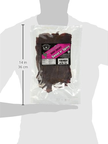 Buffalo Bills 18Oz Sweet N' Spicy Western Cut Big Slab Beef Jerky (15 Beef Jerky Slabs Per Bag)