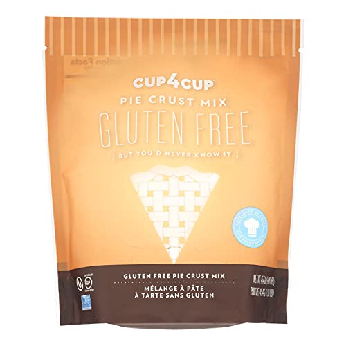 Cup 4 Cup Pie Crust Mix Gf Pack Of 6 Size 1 Lb (Dairy Free Gluten Free Kosher Wheat Free)6