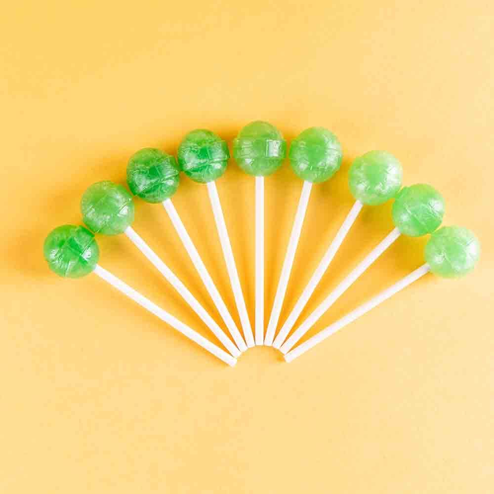 Dum Dums Lollipops Lemon Lime Flavor 50 Count Bag - Green, Lime, White, Yellow