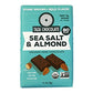 Taza Chocolate Organic Amaze Bar 80% Stone Ground, Sea Salt & Almond, 2.5 Ounce (1 Count), Vegan
