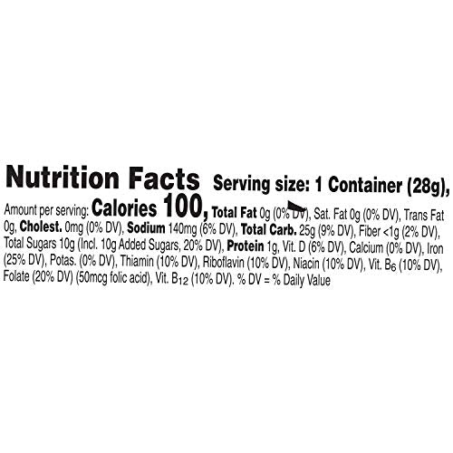 Frosted Flakes Breakfast Cereal, Original, 1oz Pack of 96, Model 3800001596