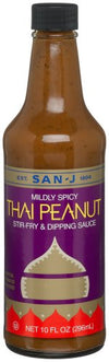 San-J Thai Peanut Sauce, 10-Ounce Bottles (Pack Of 6)