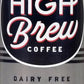 High Brew Coffee, Cold Brew, Dairy Free Black & Bold, 8 Fl Oz