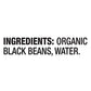 Westbrae Natural Organic Black Beans, No Salt Added, 25 Oz (Pack Of 12)