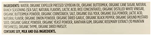 365 by Whole Foods Market Organic Ranch Dressing - 16 Fl Oz (Pack of 1)