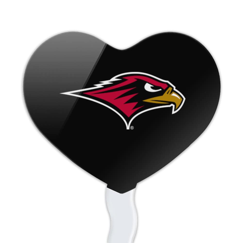 GRAPHICS & MORE Cupcake Picks Set of 6, Acrylic, Seattle University Color, Model CUPCAKE.HEART.CLCSEU.Z007491