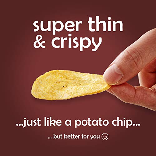 Banana Chips - Dried Bananas Gluten Free Chips (Hickory Bbq) Dehydrated Fruits Healthy Chips Snacks For Adults & Kids - Vegan Pa