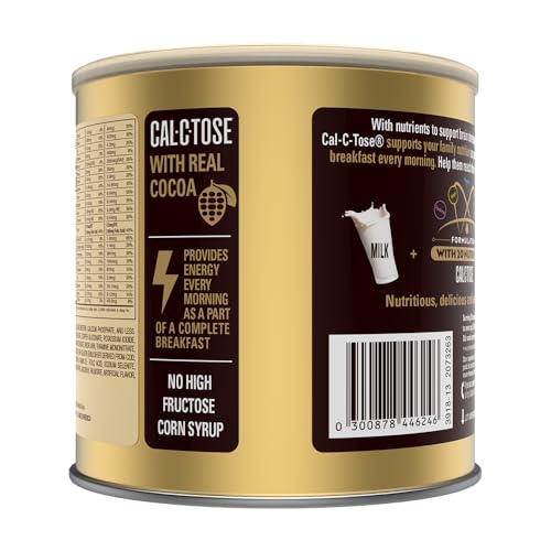 Cal-C-Tose Powdered Chocolate Drink Mix 14.1 oz (12-Pack)