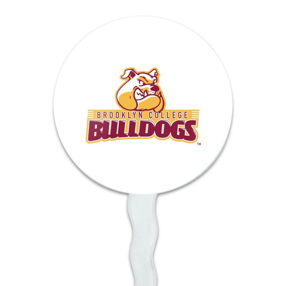 Brooklyn College Secondary Logo Cupcake Picks Toppers Decoration Set Of 6