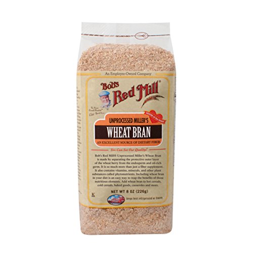Bobs Red Mill Wheat Bran, 8-ounce (Pack of 4)