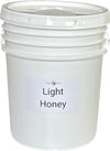 Desert Creek Honey Light Clover - Unfiltered, Raw Honey - 5 Gallons of Bulk Unprocessed, Unpasteurized - Made in America - Harve