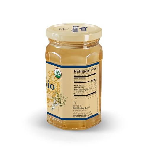 Rigoni Di Asiago Acacia Honey, Pure Honey, 10.58 Oz (Pack Of 6)