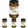 RIO LUNA Organic Nacho Sliced Jalapenos, 12 OZ (Pack of 4)