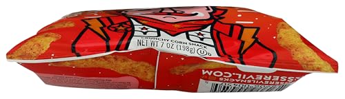 LESSEREVIL Organic Blazin Hot Cheddar Cheezmos  7 OZ