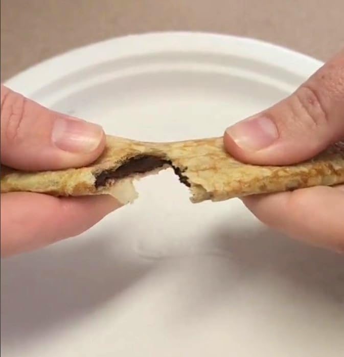 Chocolate French Crepes With Delicious Chocolate-Hazelnut Filling 21.2Oz 600G (2 Pack)