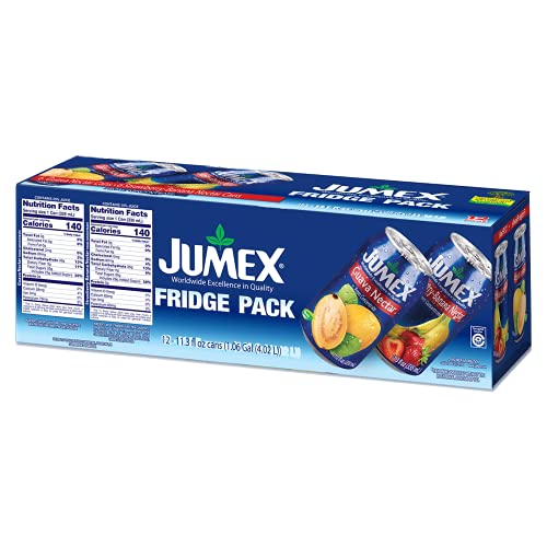 Jumex Guava and Strawberry-Banana Nectar, 11.3 Fl Oz (Pack of 12), Model 2109
