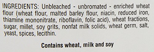 Sturdiwheat All Natural Bread Mix, Garlic Basil, 1lb Package (Pack of 4)