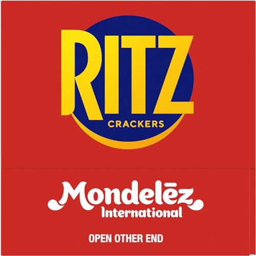RITZ Original Crackers, Snacks for Kids and Adults, Bulk Lunch Snacks, 12- 3.4 oz. Boxes