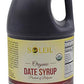 ORgANIc DATE SYRUP  Made with100% Deglet Noor dates  certified Organic NON-gMO KOSHER. Healthy Natural sweetener with NO added s