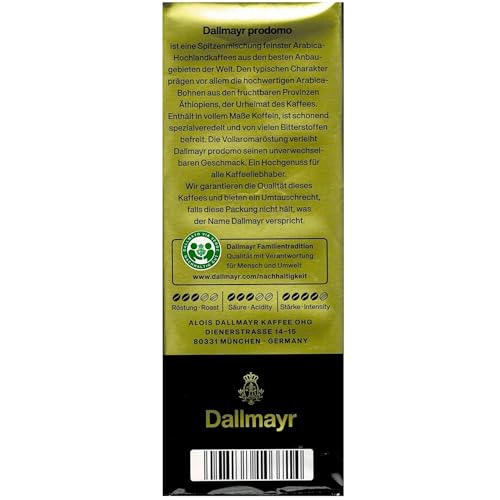 Dallmayr Prodomo Ground Coffee  17.6 Ouce (Pack of 2)