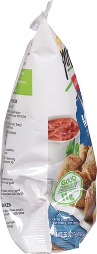 Farm Rich Homestyle Meatballs, Made with Beef, Pork and Authentic Bread Crumb Recipe, Fully Cooked, Frozen, 26 oz