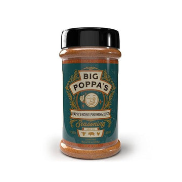 Big Poppa Smokers BBQ Seasoning Mix - Happy Ending Finishing Dust, 13 Oz, Model 135BPS