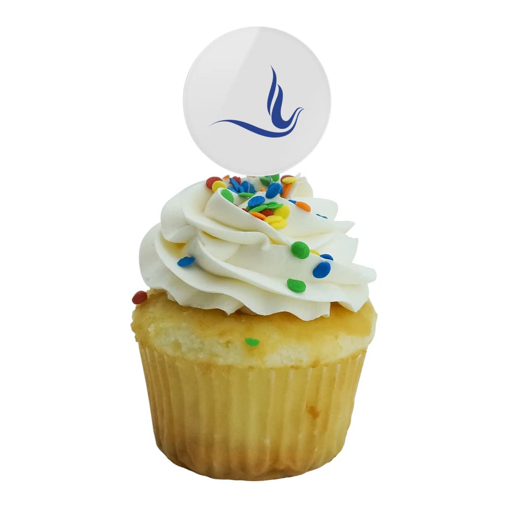 Zeta Phi Beta Sorority Secondary Cupcake Picks Toppers Decoration Set Of 6