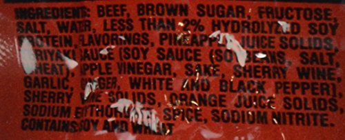 Jack Links Beef Steak, Teriyaki Flavor, 1-Ounce Pack of 12