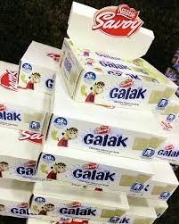 Galak Chocolate Blanco Con Leche/White Chocolate With Milk, 12 Und X 30 Gr C/U / 12 Bars X 1.06 Oz Each
