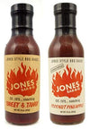 JONES BAR-B-Q - Combo 2 Pack - Original Sweet & Tangy - Limited Edition Coconut Pineapple