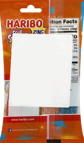 Haribo Sour Streamers (3.6Oz)