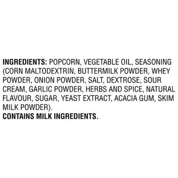 Frito Lay Smartfood Sour Cream & Onion Ready To Eat Popcorn 175G/6.2Oz Imported From Canada