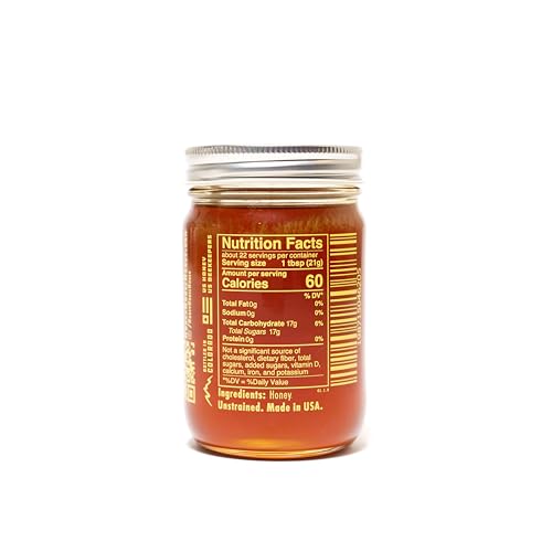 Honey House Premium Raw Alfalfa | 100% Pure & Unfiltered | Rich In Antioxidants | Sustainably Sourced | Natural Sweetener | Glas
