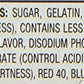 Jell-O Black Cherry Gelatin Mix, 3 oz Bags, Pack of 24