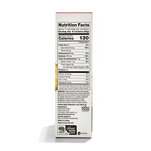365 by Whole Foods Market Organic Golden Round  ers, 12 Ounce, Pack of 1