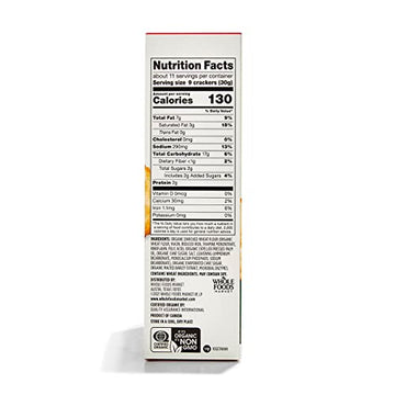 365 by Whole Foods Market Organic Golden Round  ers, 12 Ounce, Pack of 1