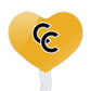 GRAPHICS & MORE Cupcake Picks Set of 6 Acrylic Heart Toppers One Size Colorado College Model CUPCAKE.HEART.CLCCCL.Z008774