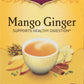Yogi Tea Mango Ginger - Herbal Tea Bags, 16 Count, Yellow, Model 0076950205826
