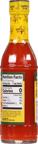 B&G Foods Trappey's Bull Brand Louisiana Hot Sauce Glass Bottle, 6 oz