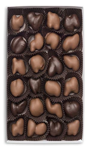 Mrs. CavanaughS 1 Lb Brazil Cluster Mixed (Milk 65% & Dark 35%) Chocolate