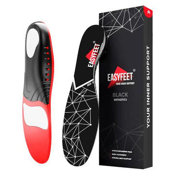 Premium Anti-Fatigue Shoe Insoles - Plantar Fasciitis Arch Support Insoles For Men And Women Shoe Inserts - Orthotic Inserts - F