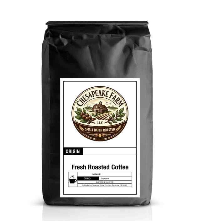 Sumatra Indonesian Roast, Single Origin, Whole Bean, Dark Chocolate and Dried Fruit (5lb, Espresso)