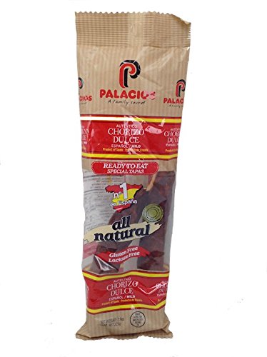 Palacios Mild Spanish Chorizo, 2 Pack of 7.9 oz, Red, Model S-PL-912