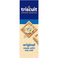 Triscuit Original Whole Grain Wheat Crackers, Vegan Crackers, Healthy Snacks, Bulk Lunch Snacks, 12 - 8.5 oz Boxes