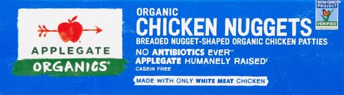 Applegate, Organic Chicken Nuggets, 8oz (Frozen)